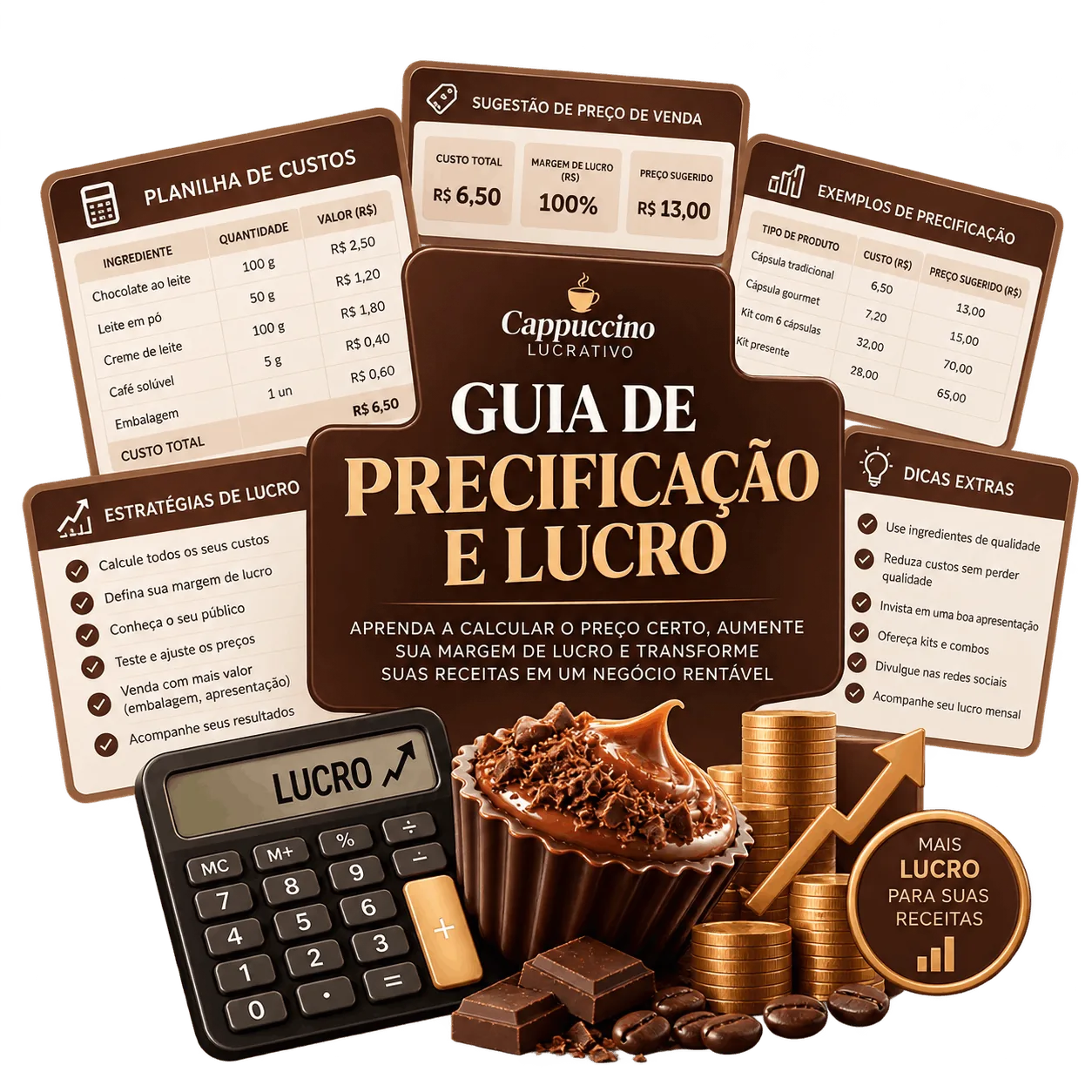 🎁 BÔNUS 1 — GUIA DE PRECIFICAÇÃO E LUCRO