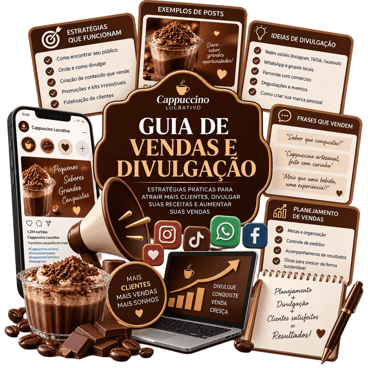🎁 BÔNUS 3 — GUIA DE VENDAS E DIVULGAÇÃO
