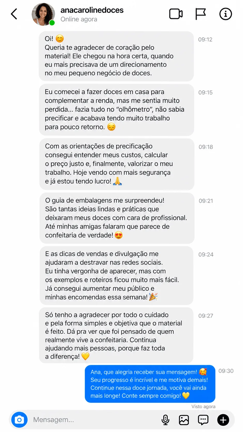 Resultado de aluna 3